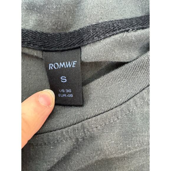 Romwe Graphic Tee Los Angeles Skull Grunge Punk Edgy Urban Street - Size Small - Picture 5 of 6